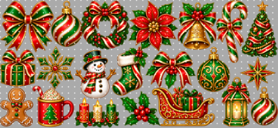 16oz Christmas-S  3170